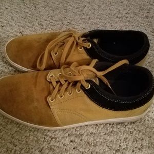 Men's Tan Suede Vans Size 9